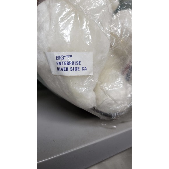 Vtg 9" Inland Valley Daily Bulletin Newspaper Cowboy Dog Plush - Picture 6 of 6